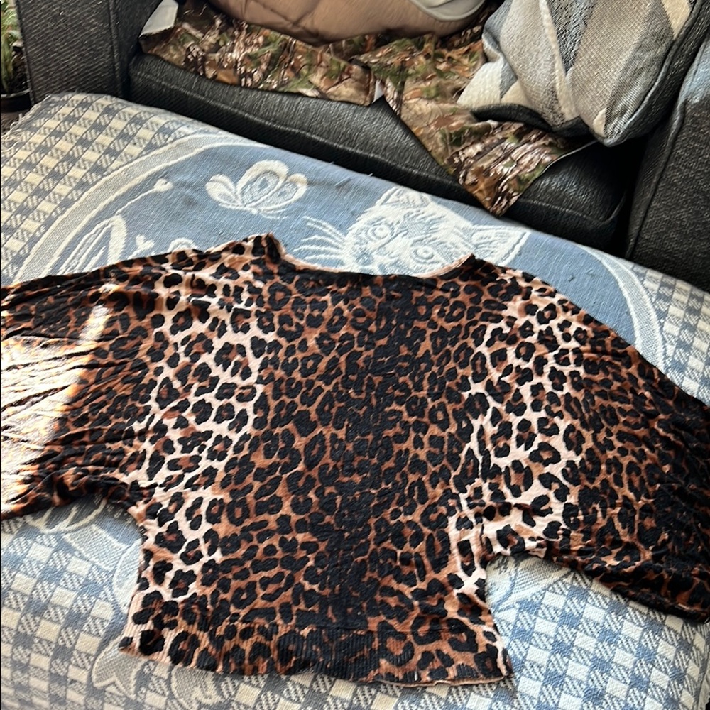 INC International Concepts Animal Print Top